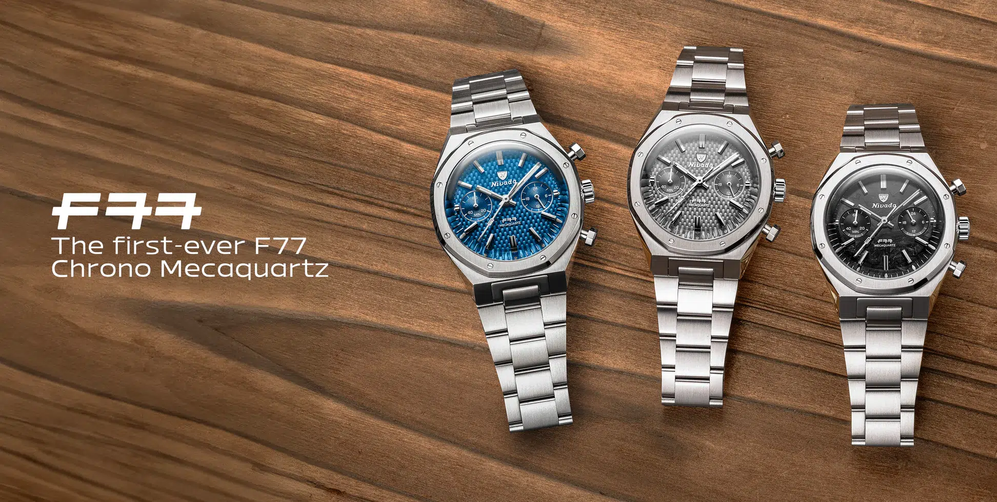 Nivada F77 Chrono mecaquartz